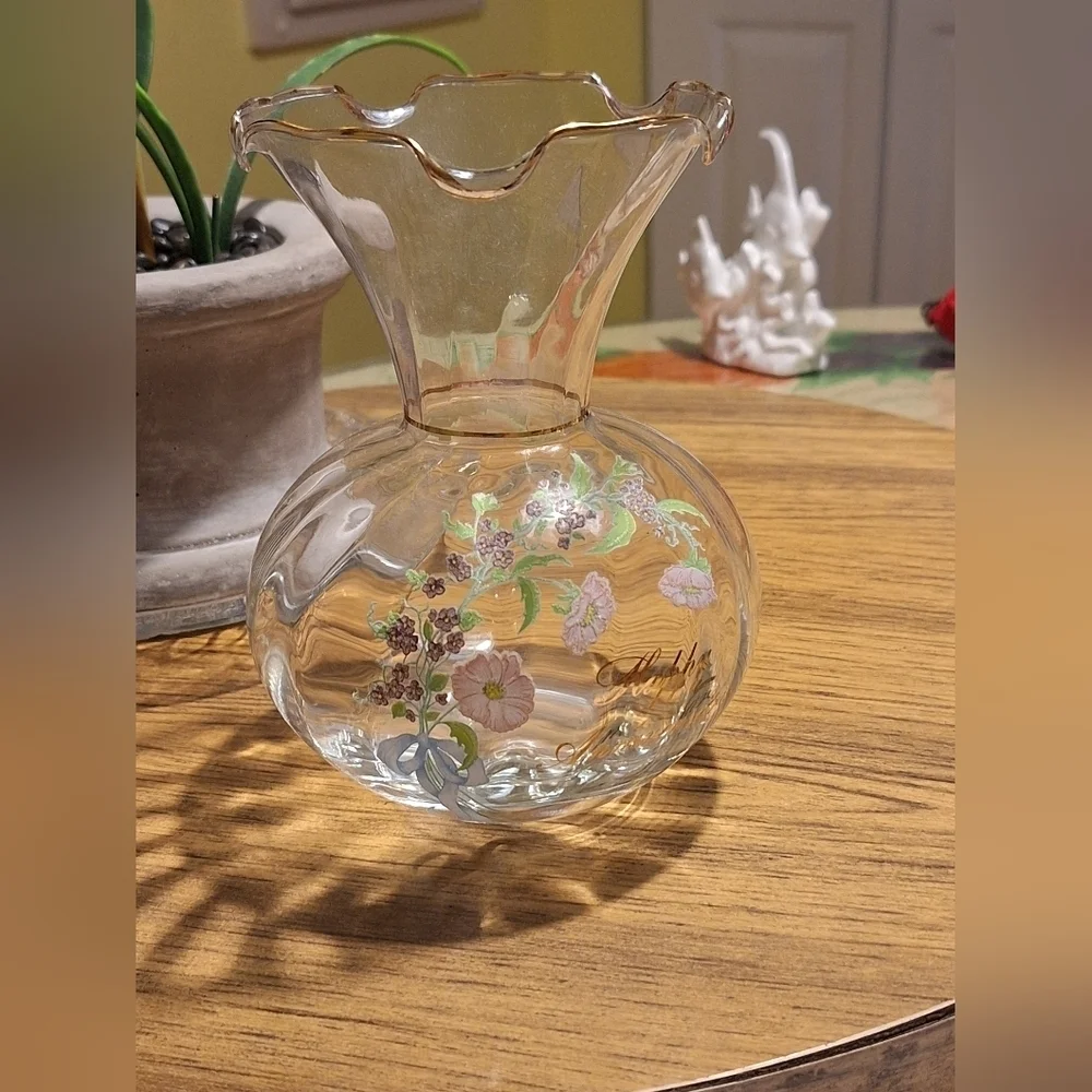 Fenton 25th Anniversary vase